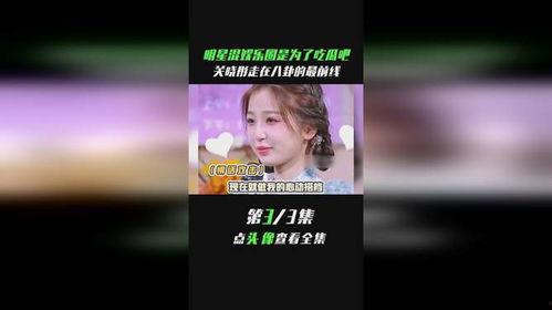 娱乐圈吃瓜前线小说